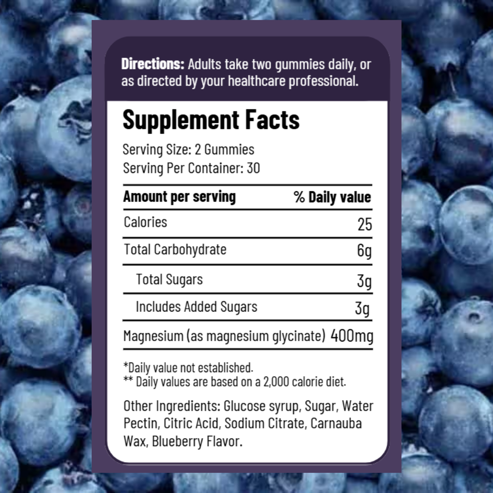 Magnesium Glycinate Gummies