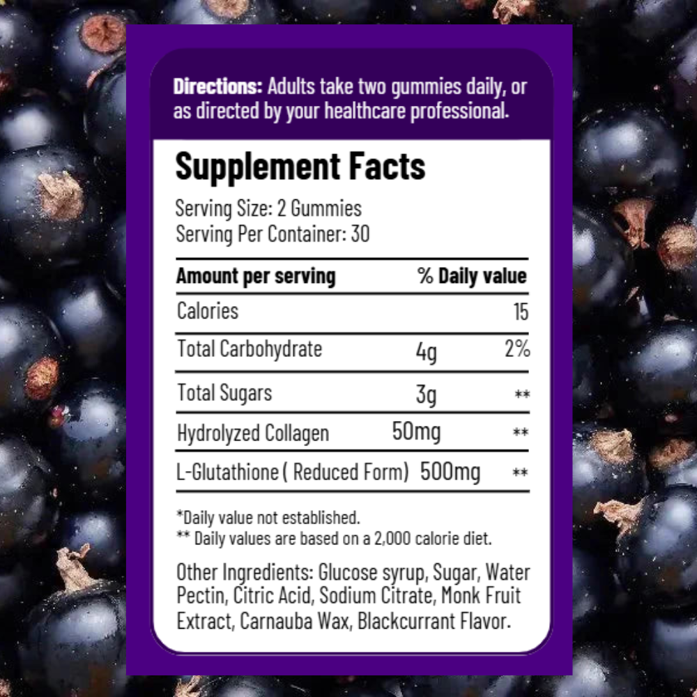 Glutathione Plus Collagen Gummies